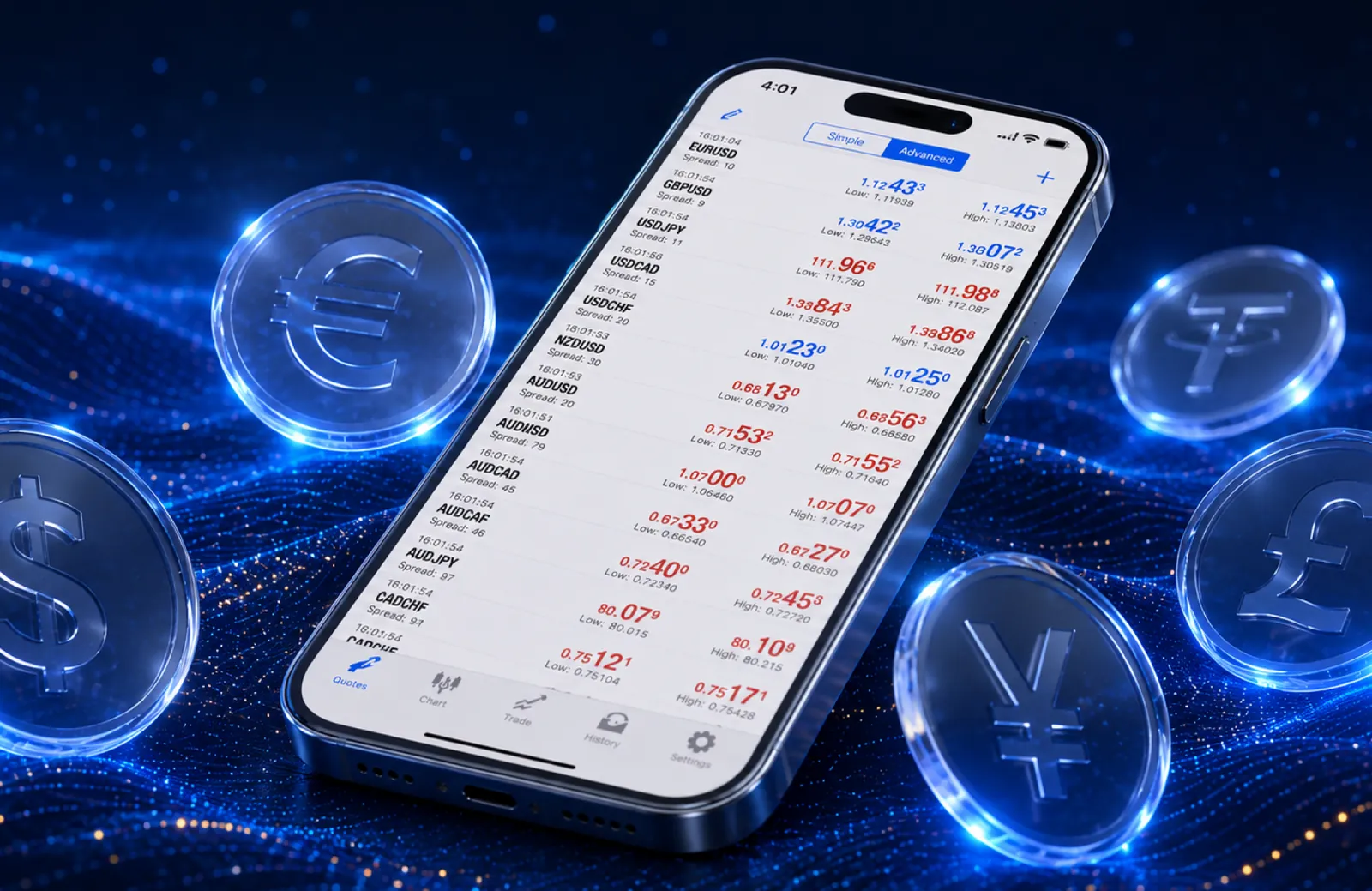 CG FinTech MetaTrader 4 platform overview