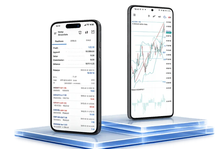 MetaTrader 5 app on tablet and mobile devices